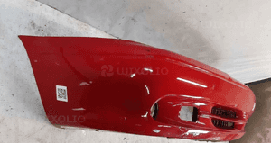 Zderzak przód przedni volvo C70 czerwony halogeny 3