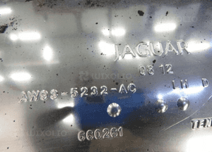 Jaguar xj X351 tłumik wydech końcowy lewy oryginał 8
