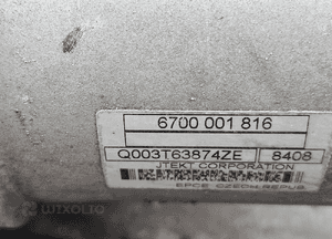 Citroen C3 Picasso Peugeot 207  KOYO  maglownica przekładnia kierownicza 6700001851 B 6700001938 9684988680 6700001816    6700001531B 12