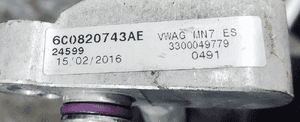 Przewód klimatyzacji skoda fabia iii 6V 1.2 tsi 6C0820743AE 2014-2018 6