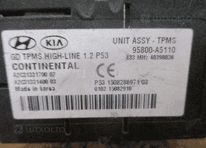 Moduł ciśnienia opon hyundai kia 95800-A5110 3