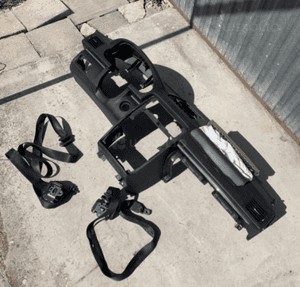 mercedes B 245 deska pulpit konsola air bag pasy 1