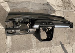 Mercedes R 251 konsola deska kokpit oryginał czarna antracyt kratka dekor panel poduszka air bag 2
