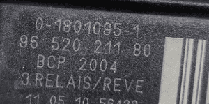 MODUŁ PRZEKAŹNIK WENTYLATORA CITROEN C5 III X7 2.0 HDI 9652021180 2008-2015 4