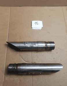 Dwa końcowe wydechy Pro race exhaust systems 1