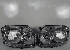 Lampa przod przednia prawa dacia duster i 1 2010- zwykla 260100067R cala 5