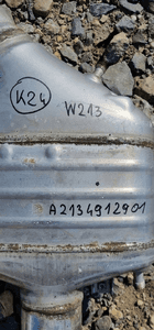 Mercedes W213 W205 tłumik wydech A2134912901 8