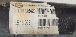 Wał napędowy renault maxity nissan cabstar 2.5 dci dxi 3700MB420 2006-2014 8