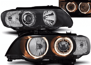 Lampy reflektory do bmw X5 E53 od 1999 do 2003 roku depo H7 + silniczki 1
