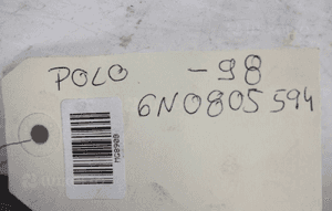 Wzmocnienie czołowe pas przedni obudowa wentylatora VW POLO III 6N 1998 2