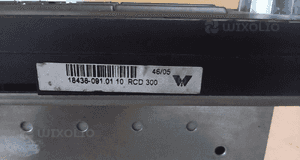 #RADIO VW PASSAT B6 18438-091.01  10 RCD300 5