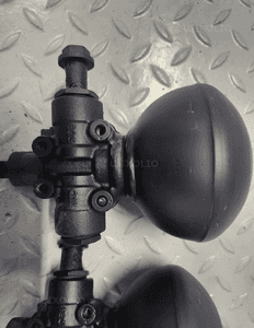 Citroen C5 III X7 08- GRUSZKA SFERA ZAWIESZENIA PRZÓD ROZDZIELACZ 96552356 5