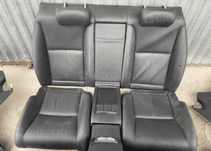 mercedes cl 216 fotel prawy wentylowany grzane dynamic czarna skora kanapa boczek siedzisko tunel 15