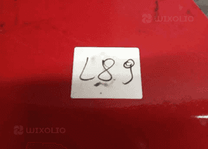 Zderzak tył tylny hyundai I30 i 1 lift  fl ja czerwony 4