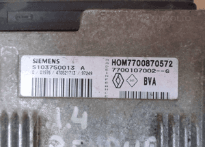 KOMPUTER SILNIKA RENAULT MEGANE HOM770087057 RADOM 2