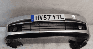 Zderzak przedni przód renault laguna iii halogeny srebrny TED69 1