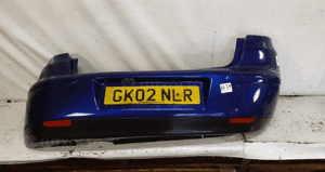 Zderzak tył tylny do seat ibiza iii 3 hb LS5S granat granatowy 1