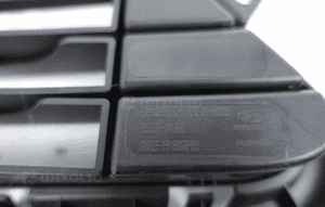 Atrapa grill zderzaka hyundai I30 iii 16- n sport 8