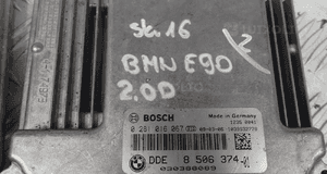 KOMPUTER STEROWNIK SILNIKA BMW E90 2,0D  028101707 / 0281016067 / 0281016069 4