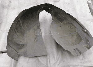 Nadkole lewe lewy przód Opel Astra J 13354313 1