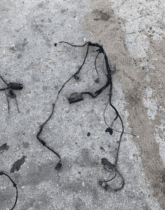 MERCEDES A 169 B 245wiązka elektryczna z fartucha do lamp lewa prawa kostka abs 3