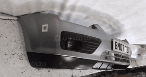 Zderzak przód przedni do ford focus MK.2 ii D2 srebrny halogeny 2