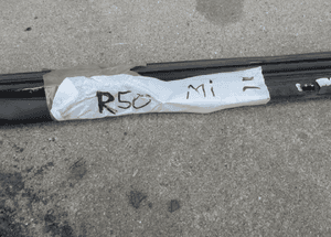 MINI  R50 R52 listwa chrom karoserii