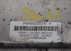 Chrysler 300C komputer sterownik P04692032AI 16238AC 3