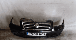 Zderzak przód przedni do volkswagen vw sharan LC9Z czarny pdc czujniki 1