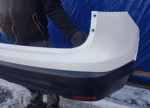 Zderzak tył tylny nissan qashqai ii pdc kompletny 6