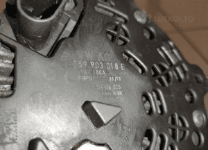 AUDI Q7 4L 3.0TDI A6 C6 CDY ALTERNATOR 14V 180A ORYGINALNY ZDROWY SPRAWNY 10