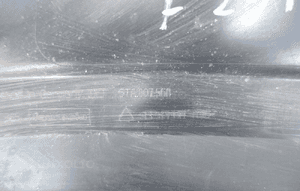 Vw touran ii 5TA 15- spoiler dyfuzor listwa dokładka zderzaka tył 5TA807568 8