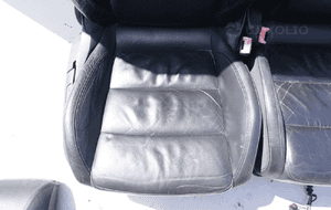 Fotele siedzenia volkswagen eos grzane skóra 8