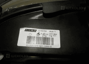 Lampa Przód Przednia Lewa Fiat Idea Lift 51780723 Europa 6