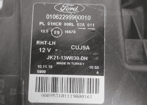 Lampa przednia przód lewa ford transit custom lift soczewka 2017-2023 29