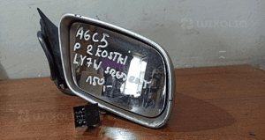 Lusterko prawe 2 kostki audi A6 C5 LY7W srebrny 1