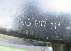 Belka zderzaka przednia przód vw caddy iii 3 lift 2K5 2K5807111 2015-2020 7