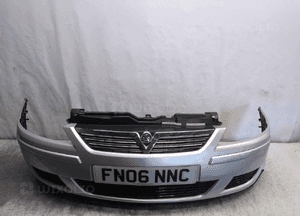 Zderzak przedni przód opel corsa c lift fl Z157 srebrny 1