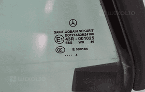 SZYBA TYLNA LEWA PRAWA USZCZELKI MERCEDES SL R230 2
