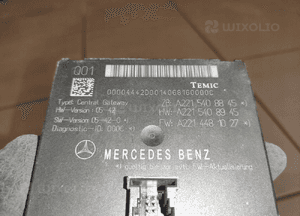 Mercedes s-klasa W221 W216 sterownik moduł gateway oryginał 7
