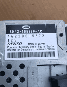 Ekran nawigacja radio wyświetlacz navi 8H42-10E889 RANGE ROVER L322 LM 2005-2009 2