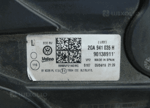 Vw t-roc lewa lampa full led 2GA941035H 6
