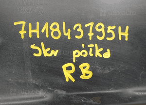 Listwa osłona szyny lewa vw T5 7H1843795H 7