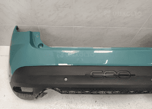 Fiat 600 23- zderzak tył tylny 4XPDC kolor ceramic azure oryginał 7