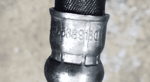 Przewód wspomagania citroen C5 iii X7 2.0 hdi 9665389180 2008-2011 europa 8