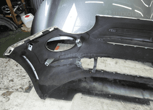 Fiat 500 lift na chromy cały zderzak przedni 4