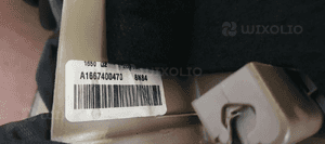 Tapicerka osłona klapy bagażnika Mercedes GL X166 W166 A1667400470 5