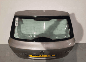 Klapa tył tylna bagażnika skoda fabia ii 2 9202 złota piaskowa hb hatchback 6