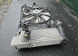 Chłodnica Wody Plynu Klimatyzacji Intercooler Wentylator 1.4 D4D Toyota Auris 1 I Lift 2011r 29