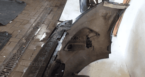 Zderzak przód przedni do ford focus MK2 ii lift fl grill F3 czarny halogeny 7